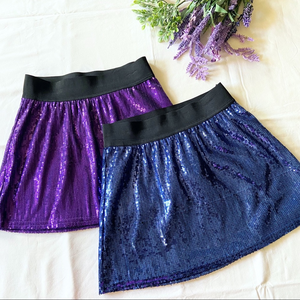 Girl’s Sequin Skirt Bundle of Two Size 8